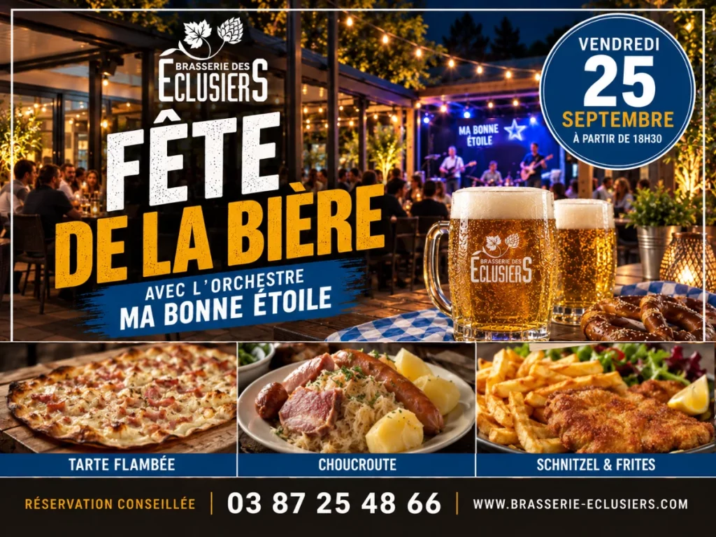 Fête de la bière brasserie des Eclusiers